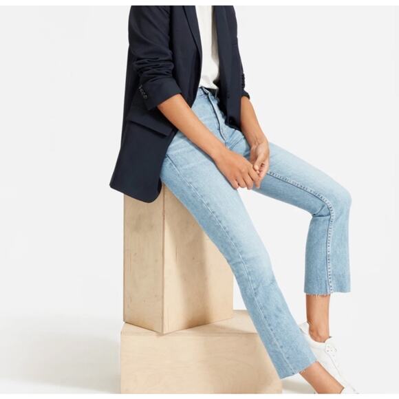 Everlane Light Blue Ankle Jeans - Picture 2 of 9